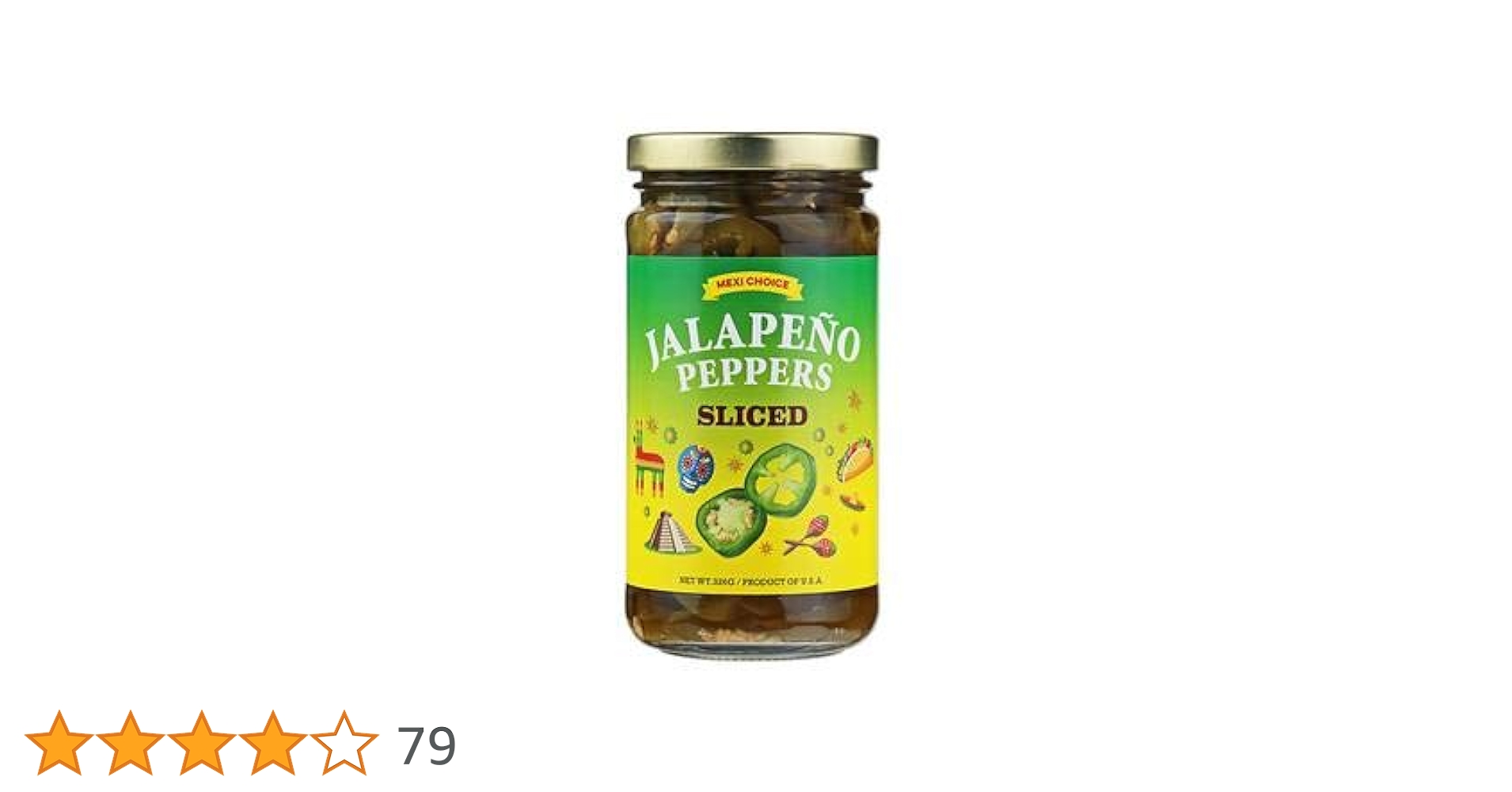 Amazon | メキシチョイス スライス ハラペーニョ 326g ( 固形量