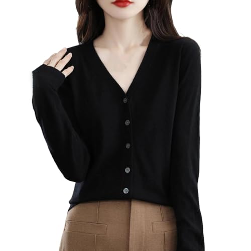 Gilet en laine col V femme chic et maille douce de qualité