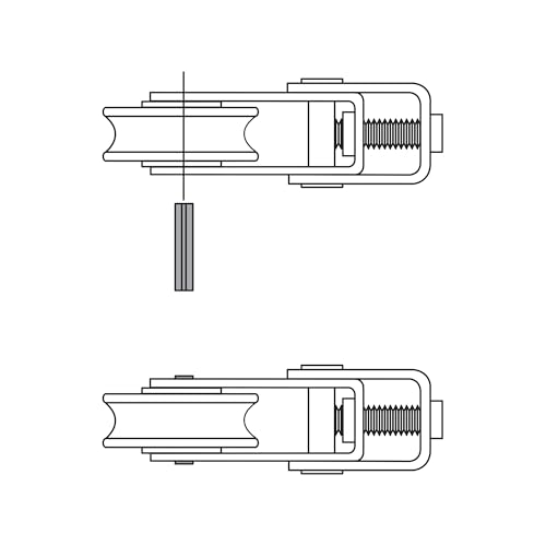 Prime-Line D 1797 1-1/2 In. Patio Roller Kit (2 Pack) by PRIME-LINE - Image 6
