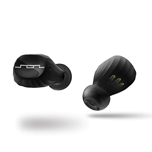 SOL REPUBLIC Amps Air 2.0 bluetooth Ohrhörer In-Ears schwarz 3-Stunden-Spielzeit/Ladeetui Cover