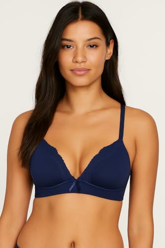 Image of Viola's Secret 6 Pack of Color Print T-Shirt Bras B Cup C Cup and D Cup