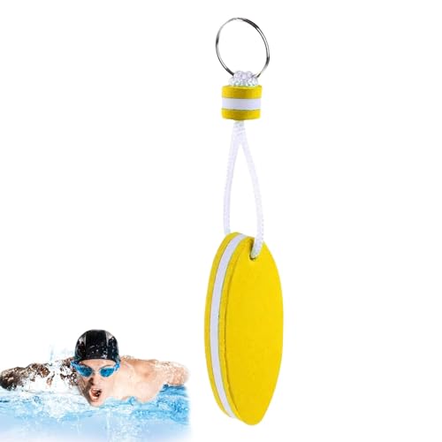 tongfeng Llavero flotante de boya | Llavero flotante para barco, llavero de agua impermeable, elegante tubo de rescate de espuma, accesorio flotante para navegación, pesca, surf, deportes, a, Refer to