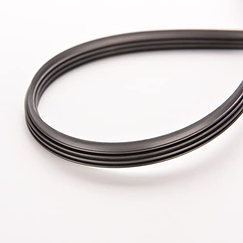 Beaupretty 2Pcs Pára Wiper Blades Limpa Borrachas de Silicone Recargas 24/26 (Preto)