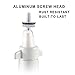 Adjustable Security Wall Mount-Indoor/Outdoor Mount Compatible with Arlo, Arlo pro, Arlo pro 2, Arlo pro 3, Arlo ultral Surveillance Camera with 1/4 Screw Head (White)