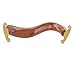 Violin Support Shoulder Rest, Comfortable Shoulder Rest Classic Wood Grain Curved Shape Nonslip Rubber Feet (3/4-4/4)