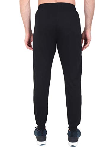 Image of Zeffit Men's Pc Cotton Ankle Grip Track Pant