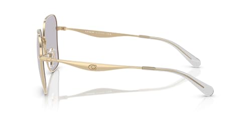 COACH Women's Hc7168 Metal C Hardware Butterfly Sunglasses3