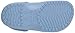 crocs Women's Classic Mule Chambray Blue - 5 US Men/ 7 US Women M US