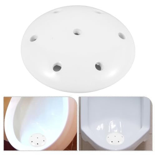 Tapón de urinario de cerámica que evita salpicaduras y neutraliza el olor del baño 3