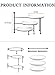 Kanwone 3 Tiered Serving Stand with White Porcelain Plates, Tiered Tray Stand, dessert table display set, 8