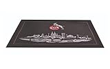 1. FC Köln Fußmatte Fußabtreter Skyline in 60 x 40 cm, 4080455