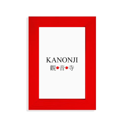 Cadre photo Kanonji drapeau soleil rouge et nom de ville, le cadeau idéal pour japonophile - 2