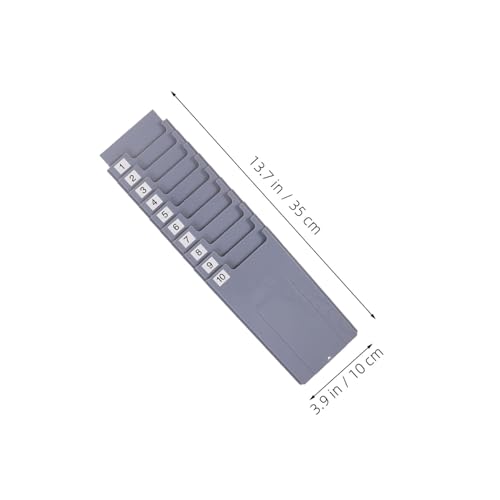 Support carte de pointage mural multi-cases pour gestion présence