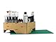 PROSCALE Paint rack farbständer. Tabletop citadel vallejo farben aufbewahrung model paint rack organizer for hobbyzone pinsel paint station modelbauwerkzeuge (Modell D)