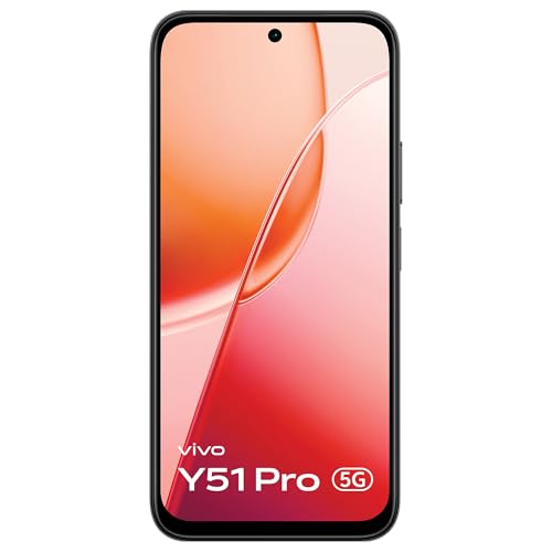 Image of vivo Y51 Pro 5G (Festive Red, 8GB RAM, 128GB Storage) with No Cost EMI /Additional Exchange Offers