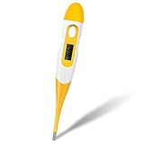 [page_title]-EXPOWER Digitales Fieberthermometer, Baby Körperthermometer Oral- und Achsel-Thermometer mit flexibler Messspitze Professional für Baby, Kinder, Erwachsene, Alte