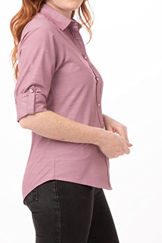 Camisa Chambray para Mujer Cómoda y Resistente a Largas Jornadas 6