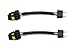 iJDMTOY (2) H7 To 9005/9006/HB4 Pigtail Wire Wiring Harness Adapters Compatible With Headlight Conversion Retrofit