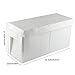 KSTEE Bee Hive Nuc Box Plastic Bee Hive Box Lightweight Portable Beehive Beekeeping Equipment Big Capaticy Bee Hive White Beekeeper Equipment