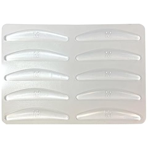 AYASAL Self-adhesive Lift Pads for Lash Lifting and Curling, Size-M, Upgraded Eyelash Curling Accessory, Adhere to Eyelids Without Lash Glue Cover