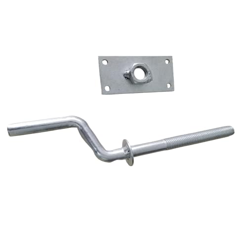 GCOVUB Replacement Snowmobile Trailer 1/2 in Tie Down Bolt TDB-1211 Crank Plate CRP-1212 Fits Snowmobile Trailer Tie the Rod TDB-1210