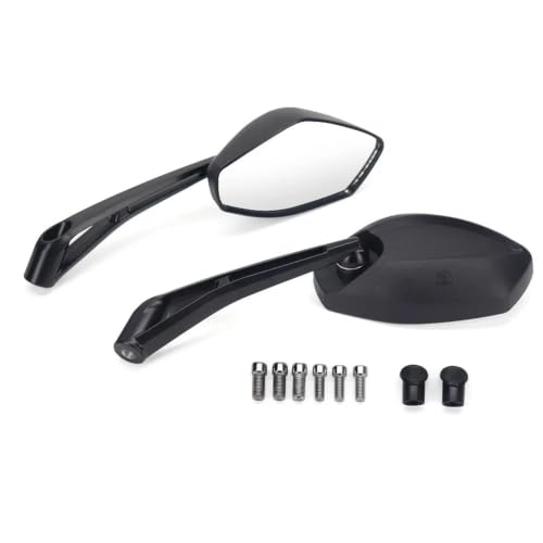 Espejos retrovisores de 8 y 10 mm para motos Kawasaki Z750 y Z650