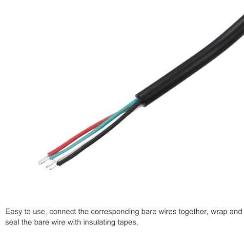 Cable audio 3.5 mm macho a cable abierto 0.30m, pack de 2 miniatura 5