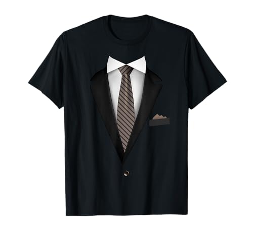 Tuxedo Veste avec cravate pour un mariage amusant T-Shirt