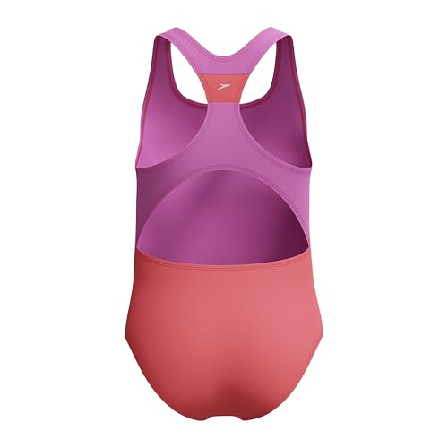 Image of Speedo Girl's Swimsuit One Piece Infinity Splice Thick Strap