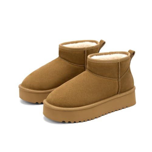 Genuine Leather Water Repellent Suede Boot - image 6