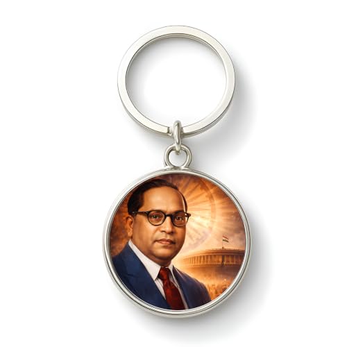 Image of MG | Protective Evil Eye /Spiritual Symbols /Om /Motivational Keychains | Double-Sided Metal Key Ring | Good Luck and devine Charm for Car, Bike, Home & Office