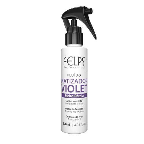Color Matizador Instantâneo Violet Efeito, Pérola, Felps, 120 Ml