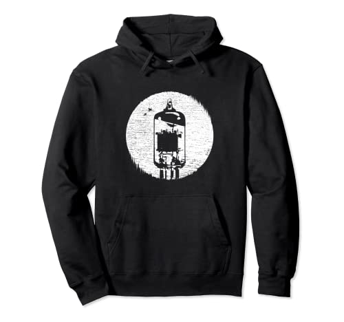 Vacuum Tube Amp Analog Vintage Retro 80er Jahre Pullover Hoodie