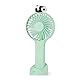 Legami - Tragbarer wiederaufladbarer Mini-Ventilator, Mini Fan, kleiner tragbarer Panda-Ventilator mit 3 Geschwindigkeiten, USB wiederaufladbar, 6 x 21,5 x 6,6 cm, Panda
