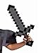 Disguise Minecraft Netherite Sword Costume Accessory, Official Plastic Dress Up Prop, One Size