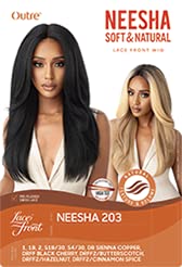 Miniatura 6 de Outre Neesha - Peluca sintética suave y natural con encaje frontal suizo NEESHA 203 2