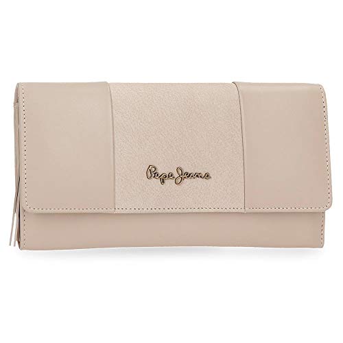 Preisvergleich Produktbild Pepe Jeans Double Geldbörse, 20 cm, beige (Beige) - 7633562