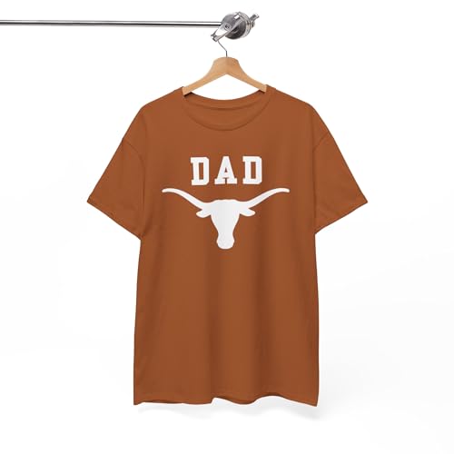 Texas Longhorn Dad Logo Tee Shirt T-Shirt Game Day Clothing Sports Wear Gift4