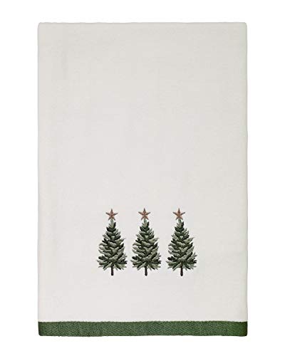 Avanti Linens - Bath Towel, Soft & Absorbent Cotton, Ideal Christmas Decorations (Trees Collection)