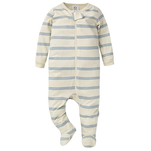 Image of Gerber Baby Boys' 4 Pack Sleep 'N Play Footie