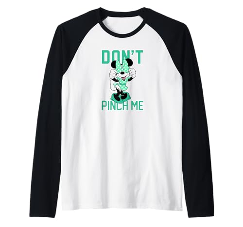 Minnie Don't Pinch Me Raglan T-shirt Disney Saint-Patrick pour femme