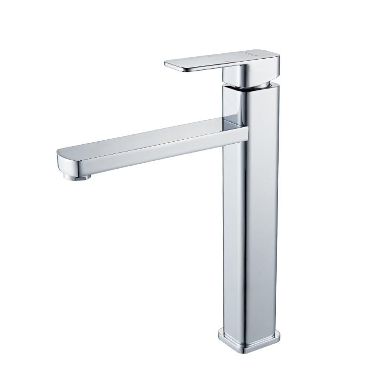Robinet de lavabo MESKEL mitigeur eau chaude froide anti-calcaire en laiton