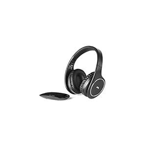 Meliconi HP Easy Kopfhörer für kabelloses Fernsehen, Schwarz