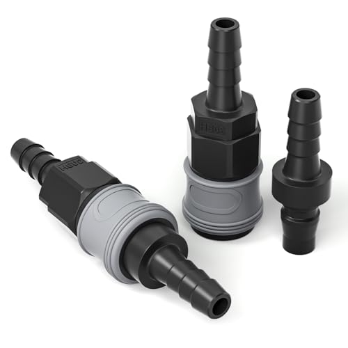 TAILONZ PNEUMATIC 1/2"ID C Type Quick Disconnect Set,Pneumatic Quick Connector，Quick Connect Coupler，Air Connector Pneumatic Fittings SH+PH40 (Pack of 2)
