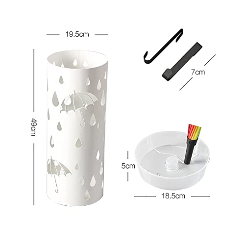 Porte-parapluie en métal ajouré, objet de décoration chic - 3