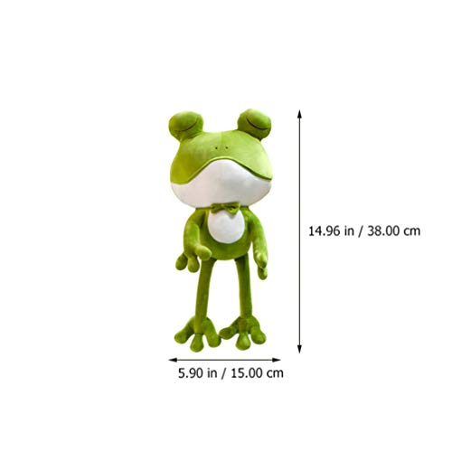 NUOBESTY Super Frog Sapo Sapo De Pelúcia Travesseiro Peluches Stuffed Animal Plush Bonito Presente p