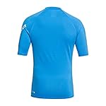 Quiksilver Mens All Time Short Sleeve Rashguard UPF 50 Sun Protection Surf Shirt - Image 2