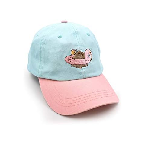 IML PUD547AAOL-ONE Summer Floaty Pusheen Two Toned Dad Cap, One Size, Multicolor Cover