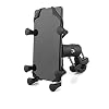 Motorfiets Telefoon Houder, Universele GPS Stand Mount Houder Fit Smartphone 3.5”-6.5” voor Motorfiets Stuur Mobiele…