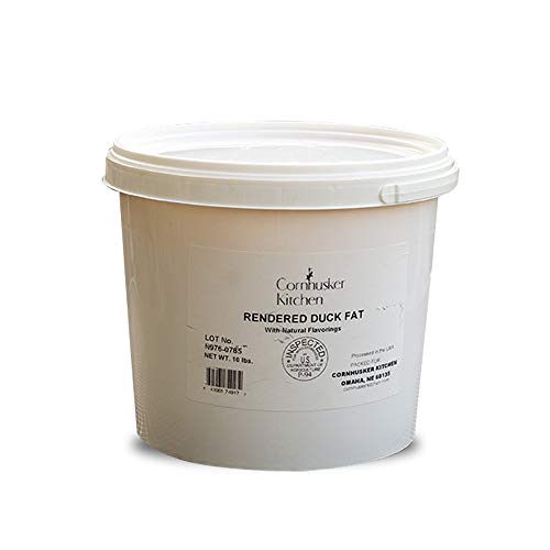 Cornhusker Kitchen Gourmet Rendered Duck Fat Cooking Oil — All Natural Foods Gluten-Free